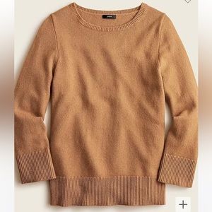 J Crew NWT women’s recycled cashmere and wool blend sweater size M